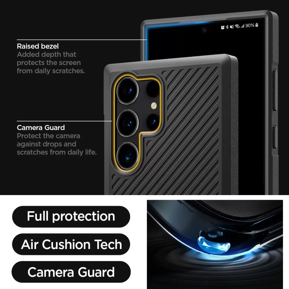 Samsung Galaxy S24 Ultra case black SPIGEN CORE ARMOR