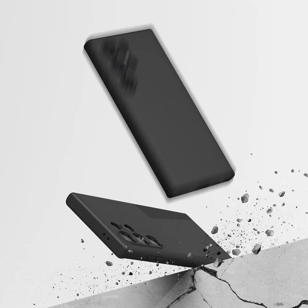 Samsung Galaxy S24 Ultra чехол черный RINGKE SILICONE MAGNETIC MAGSAFE