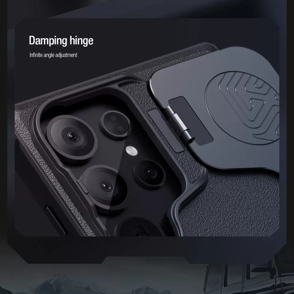 Samsung Galaxy S24 Ultra чехол черный NILLKIN CAMSHIELD ARMOR PROP