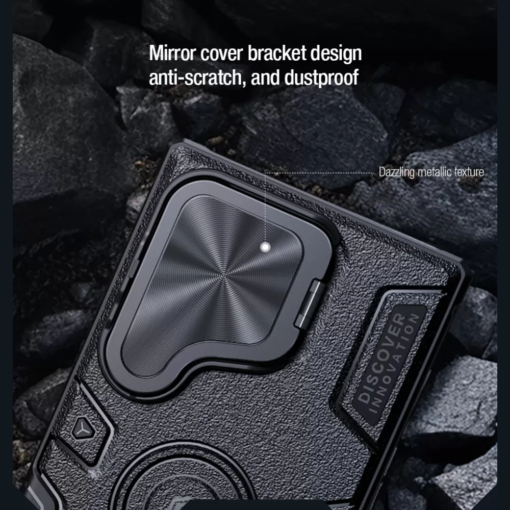 Samsung Galaxy S24 Ultra чехол черный NILLKIN CAMSHIELD ARMOR PROP
