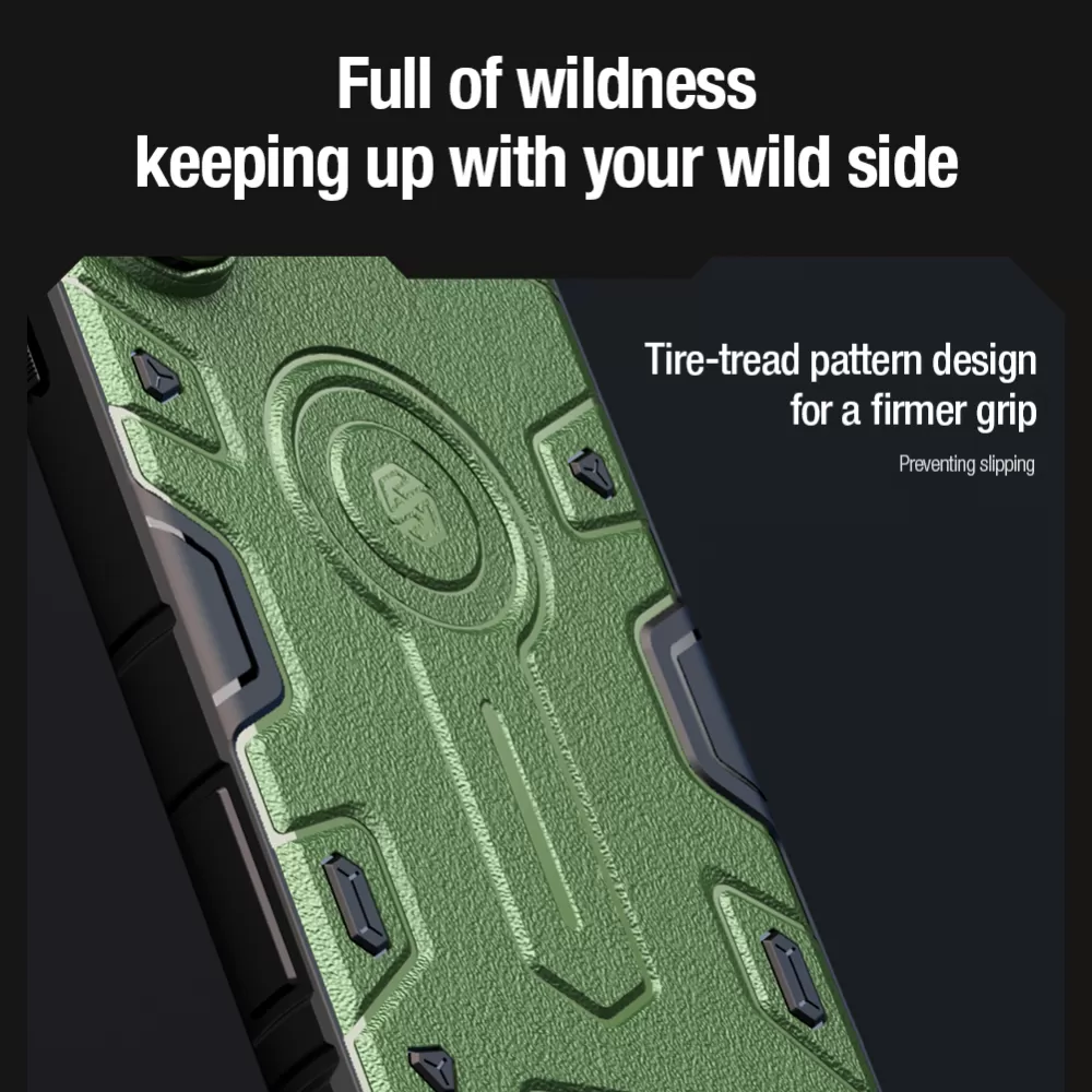 Samsung Galaxy S24 Ultra чехол черный NILLKIN CAMSHIELD ARMOR PROP