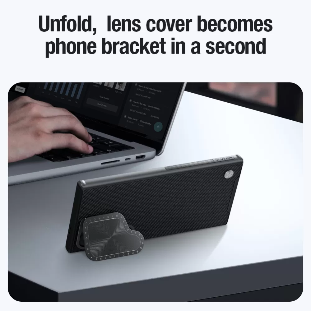 Samsung Galaxy S24 Ultra чехол черный NILLKIN TEXTURED PROP