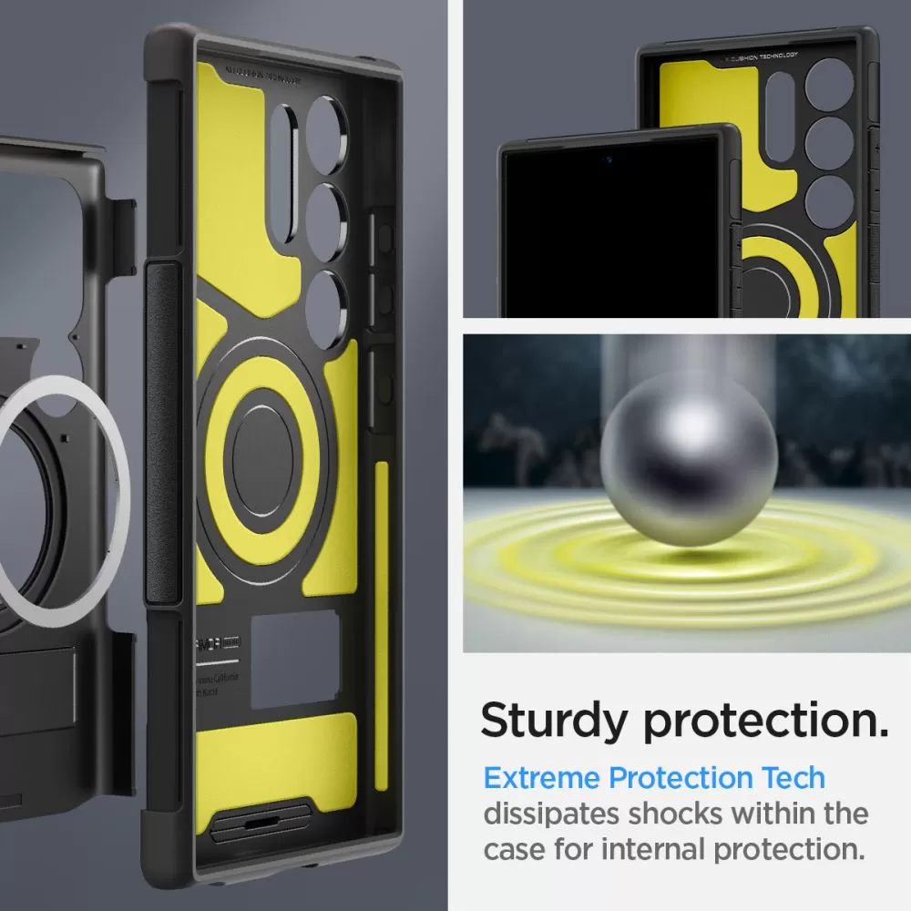 Samsung Galaxy S24 Ultra чехол черный SPIGEN SLIM ARMOR MAGSAFE