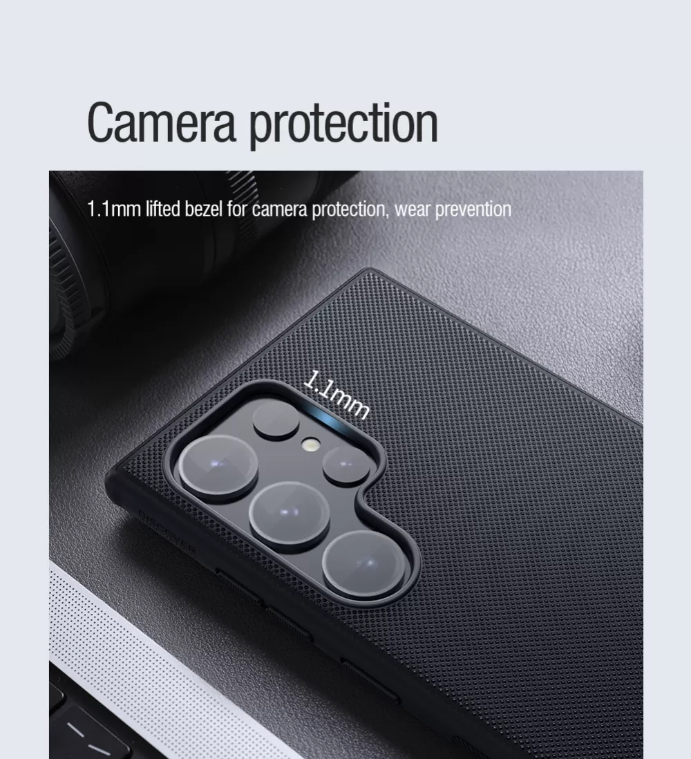 Samsung Galaxy S24 Ultra чехол зеленый NILLKIN SUPER FROSTED SHIELD PRO MAGNETIC