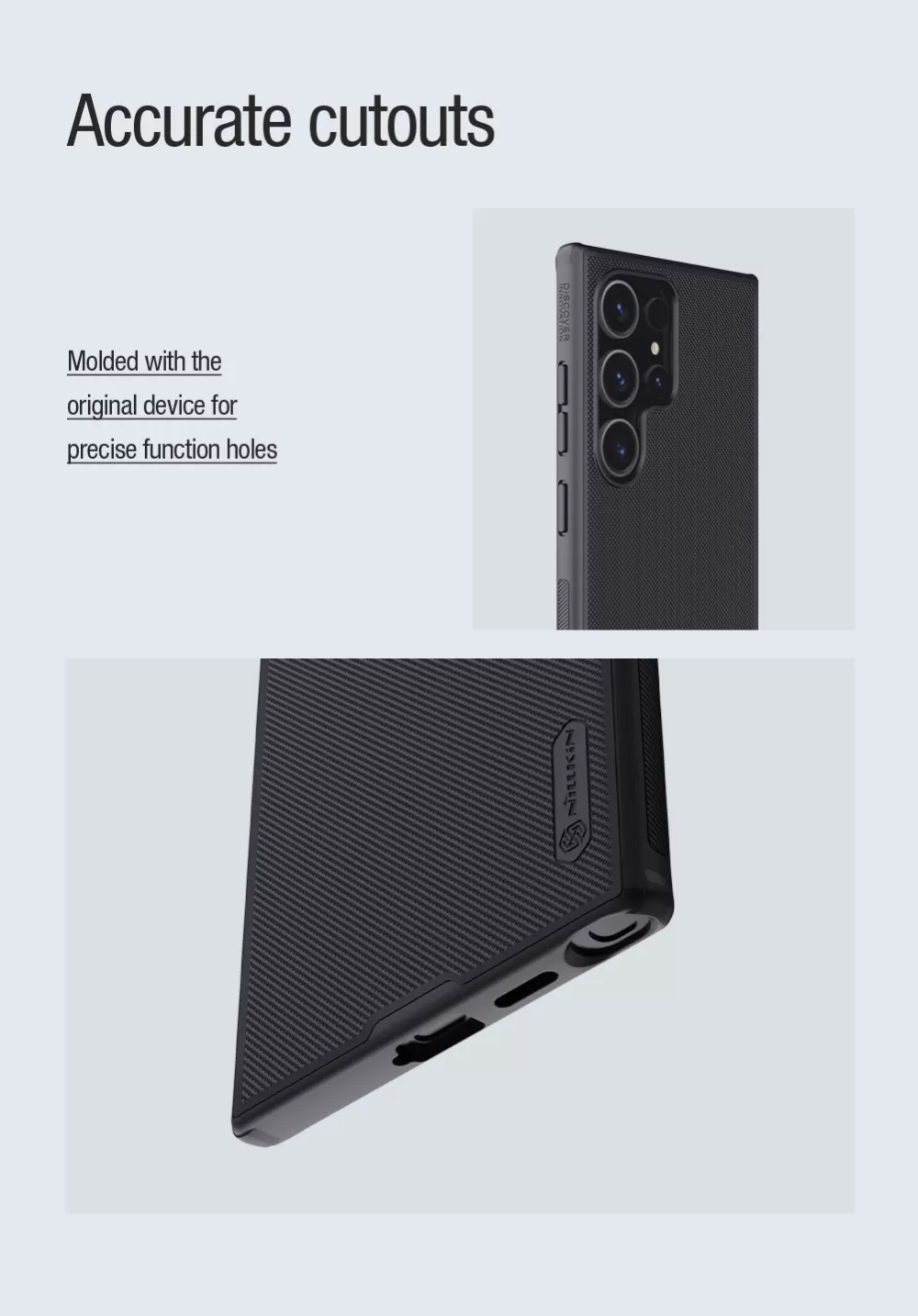 Samsung Galaxy S24 Ultra чехол зеленый NILLKIN SUPER FROSTED SHIELD PRO MAGNETIC