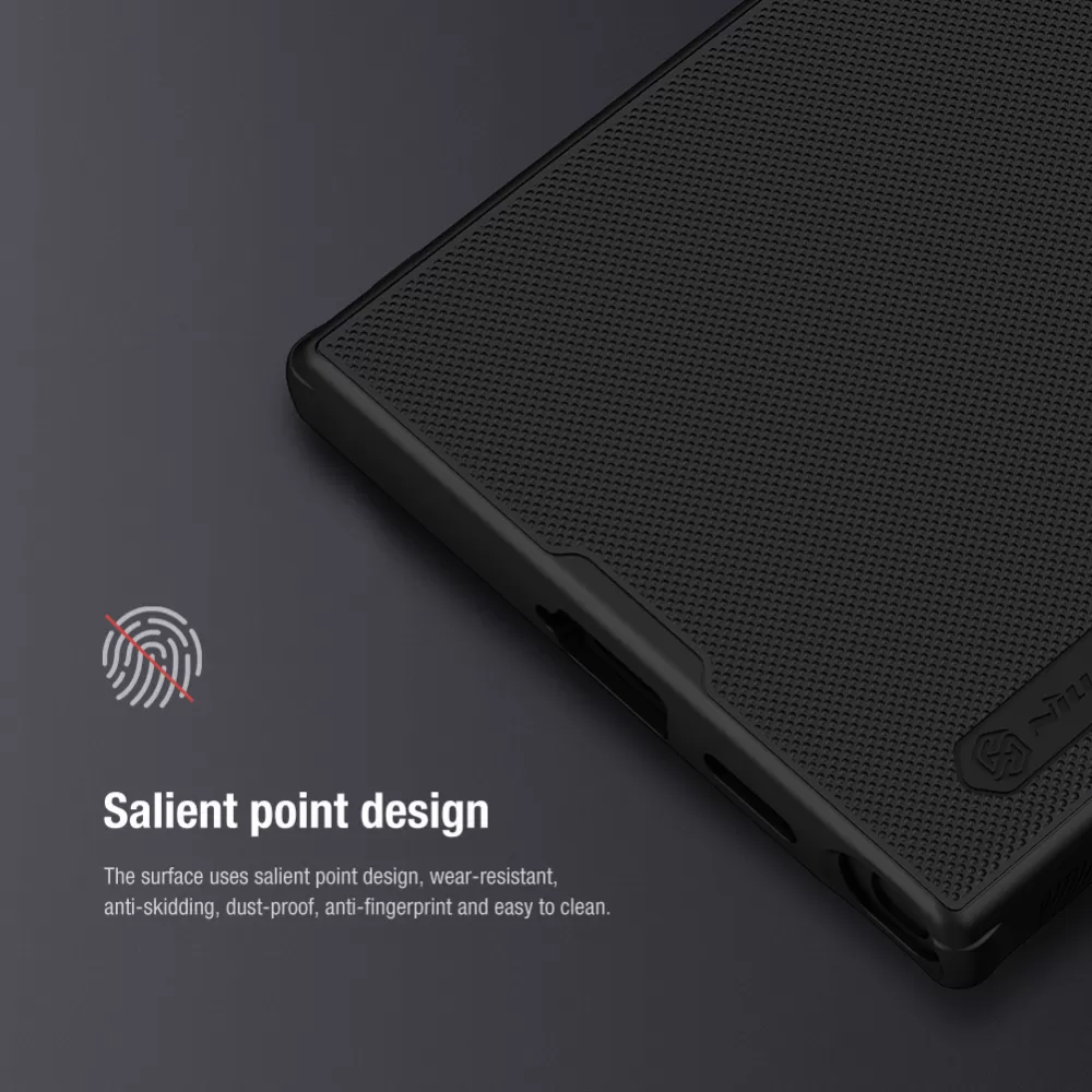 Samsung Galaxy S24 Ultra чехол зеленый NILLKIN SUPER FROSTED SHIELD PRO