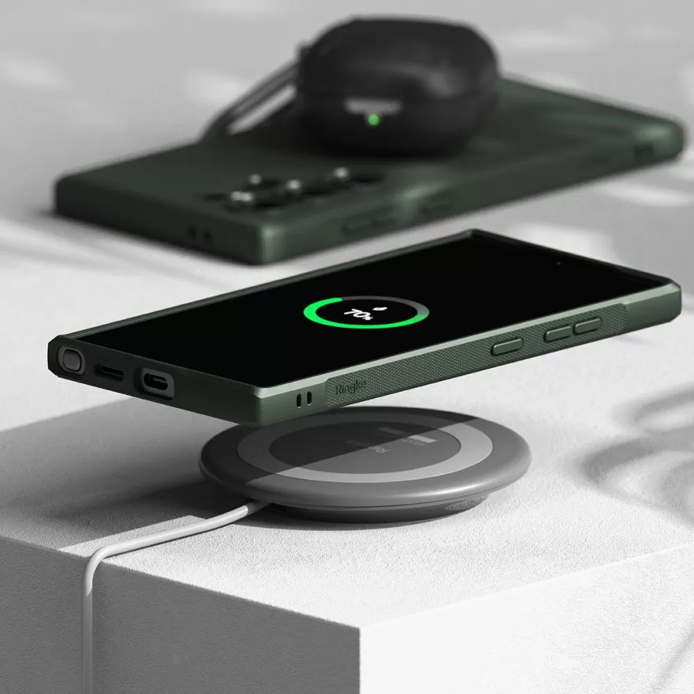 Samsung Galaxy S24 Ultra чехол зеленый RINGKE ONYX