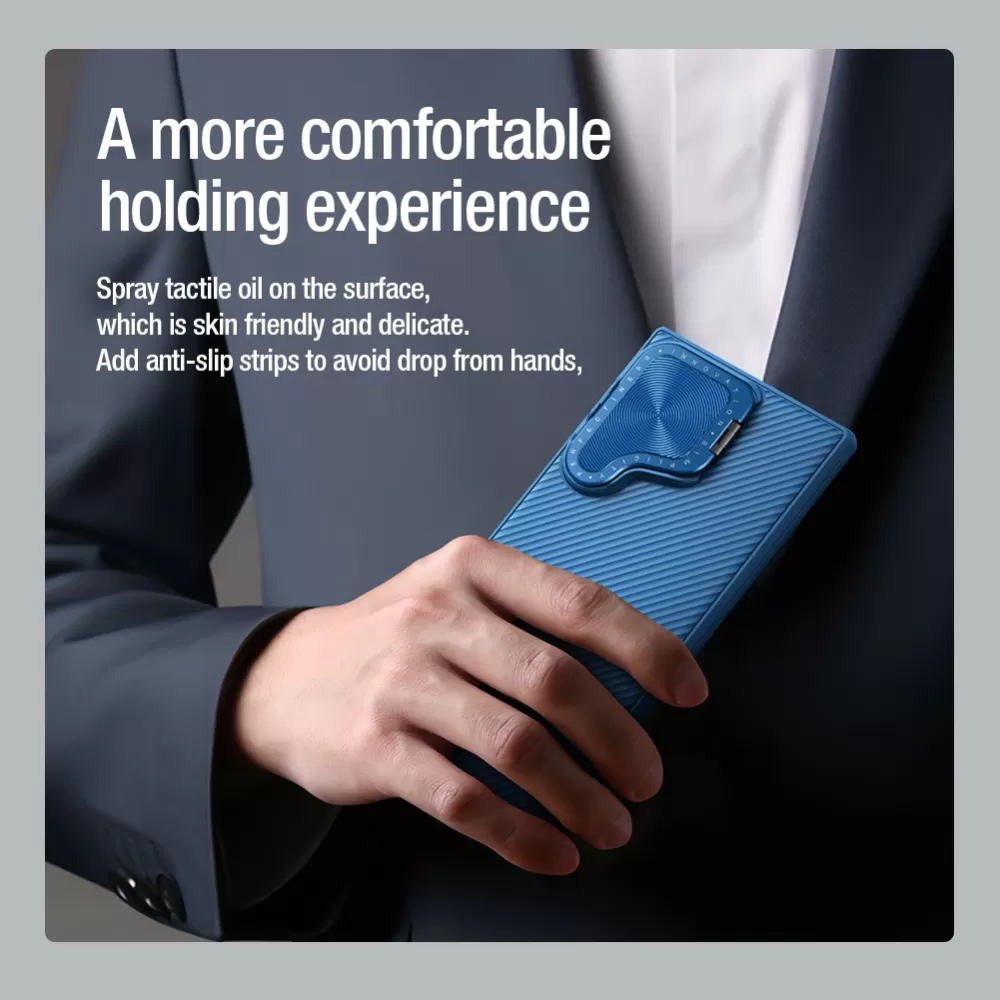 Samsung Galaxy S24 Ultra чехол зеленый NILLKIN CAMSHIELD PROP