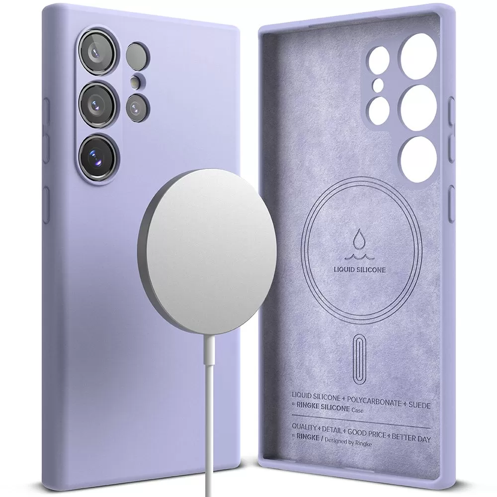 Samsung Galaxy S24 Ultra чехол RINGKE SILICONE MAGNETIC MAGSAFE