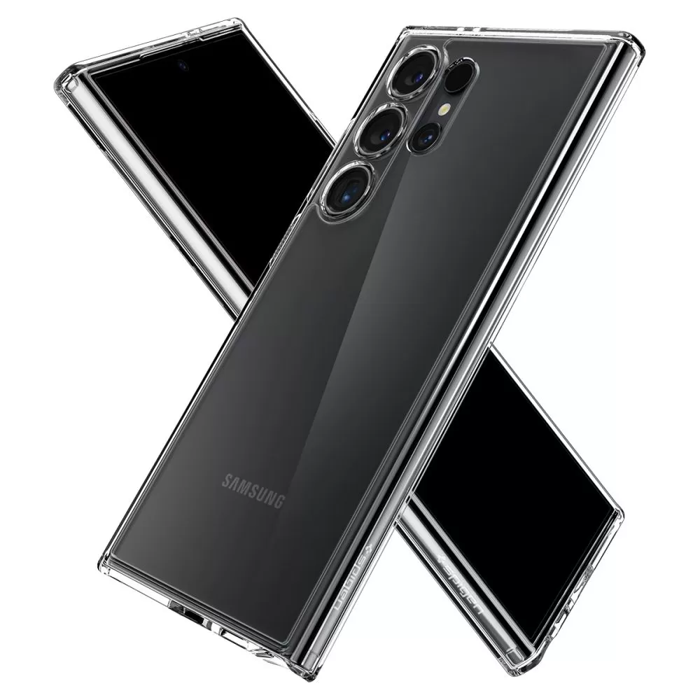 Samsung Galaxy S24 Ultra чехол прозрачный SPIGEN ULTRA HYBRID