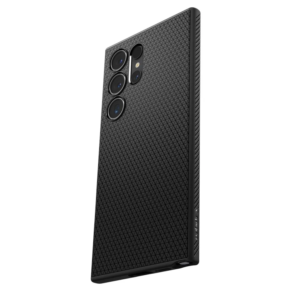 Samsung Galaxy S24 Ultra чехол черный SPIGEN LIQUID AIR