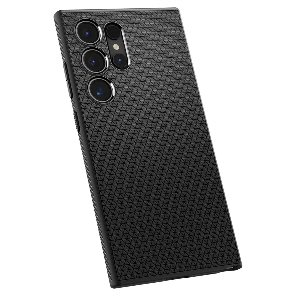 Samsung Galaxy S24 Ultra чехол черный SPIGEN LIQUID AIR