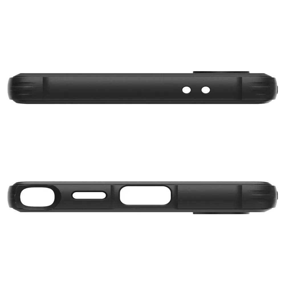 Samsung Galaxy S24 Ultra чехол черный SPIGEN RUGGED ARMOR