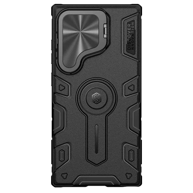 Samsung Galaxy S24 Ultra чехол черный NILLKIN CAMSHIELD ARMOR PROP