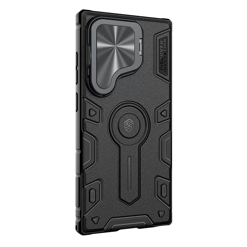Samsung Galaxy S24 Ultra чехол черный NILLKIN CAMSHIELD ARMOR PROP