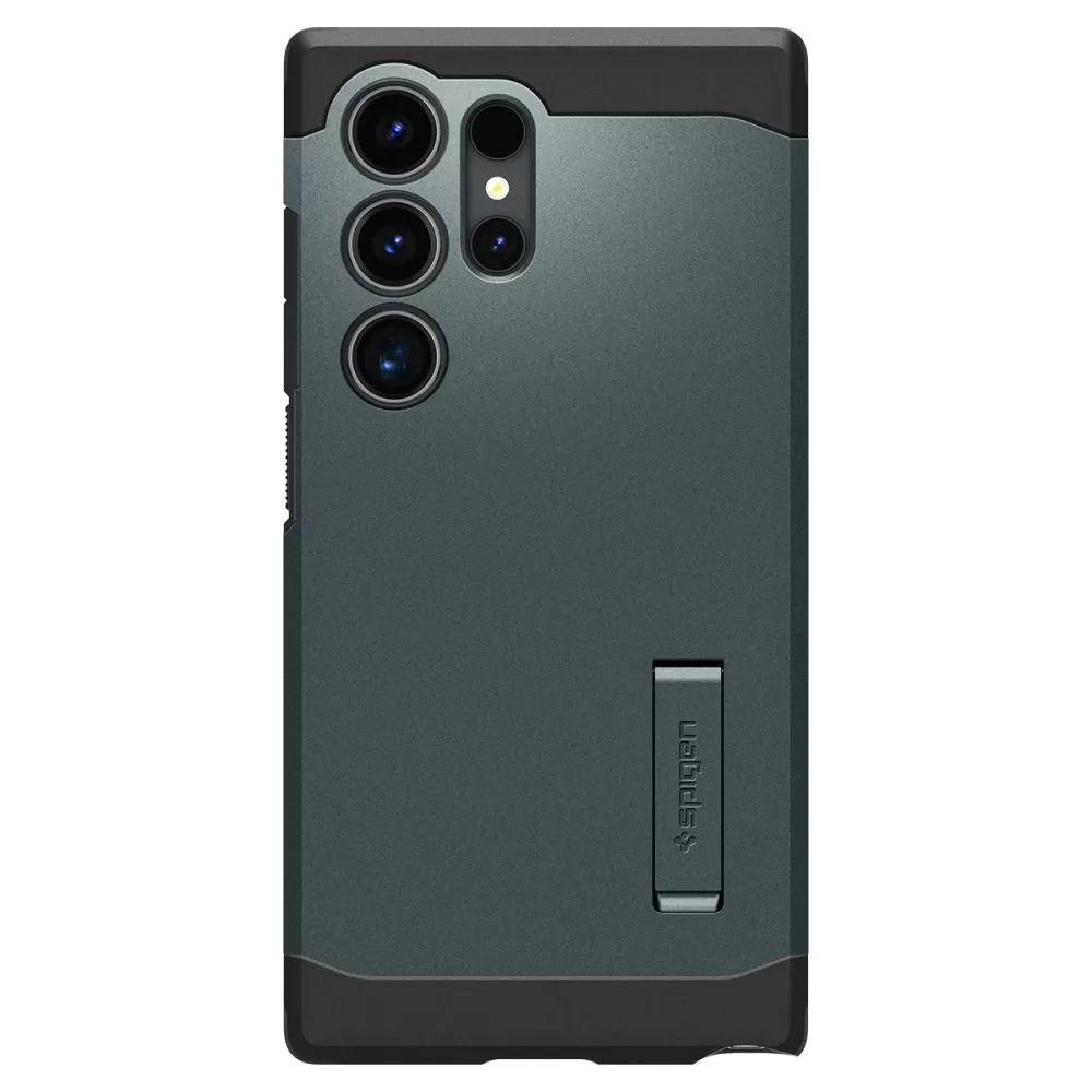 Samsung Galaxy S24 Ultra чехол зеленый SPIGEN TOUGH ARMOR
