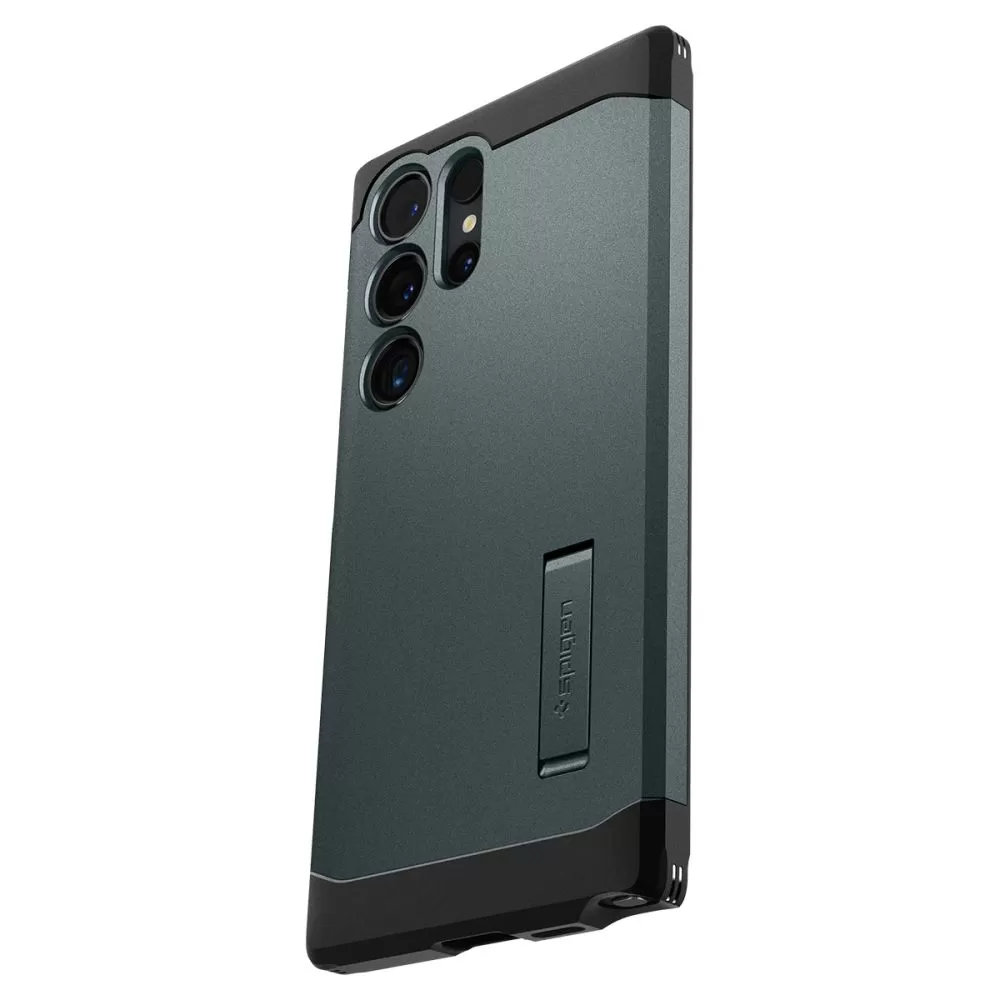 Samsung Galaxy S24 Ultra чехол зеленый SPIGEN TOUGH ARMOR