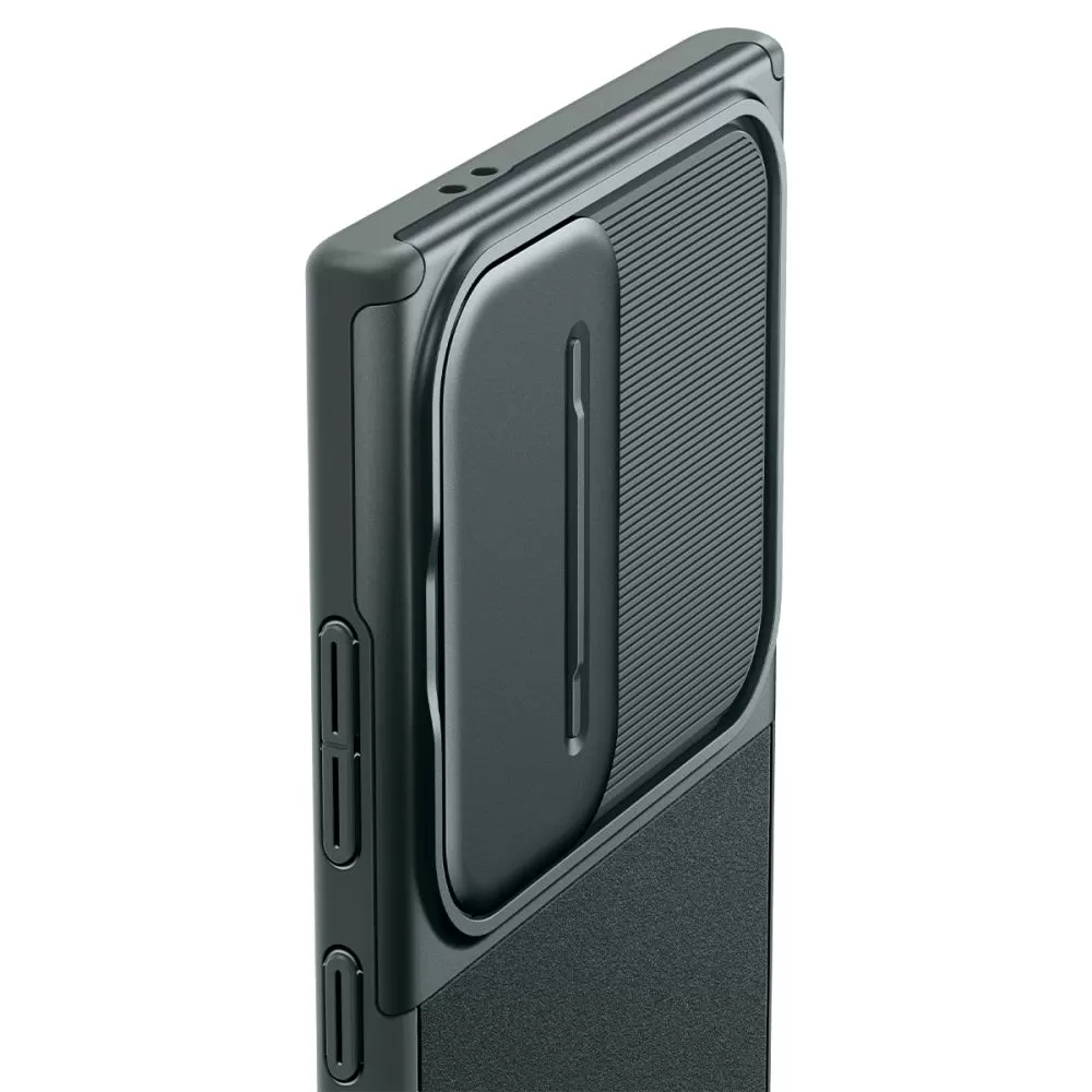 Samsung Galaxy S24 Ultra чехол зеленый SPIGEN OPTIK ARMOR