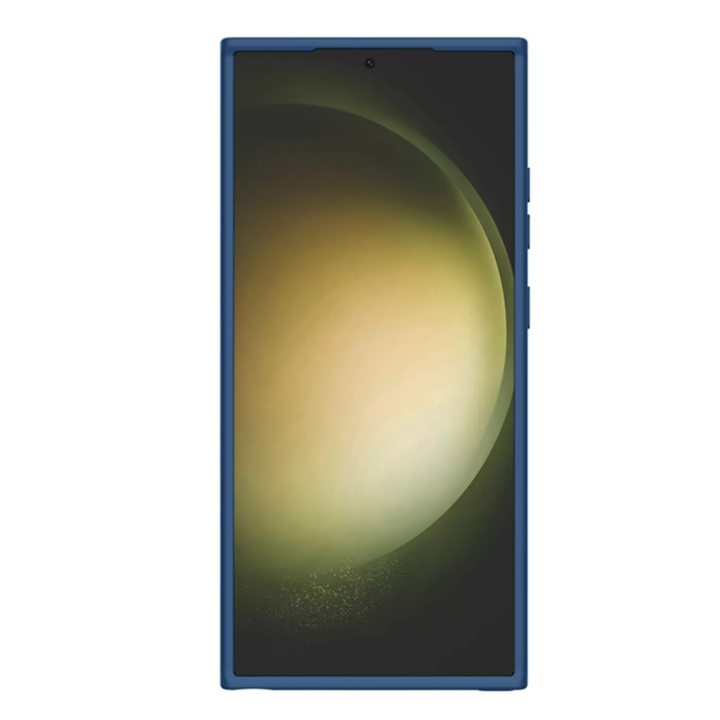 Samsung Galaxy S24 Ultra чехол синий NILLKIN CAMSHIELD SILKY PROP SILICONE