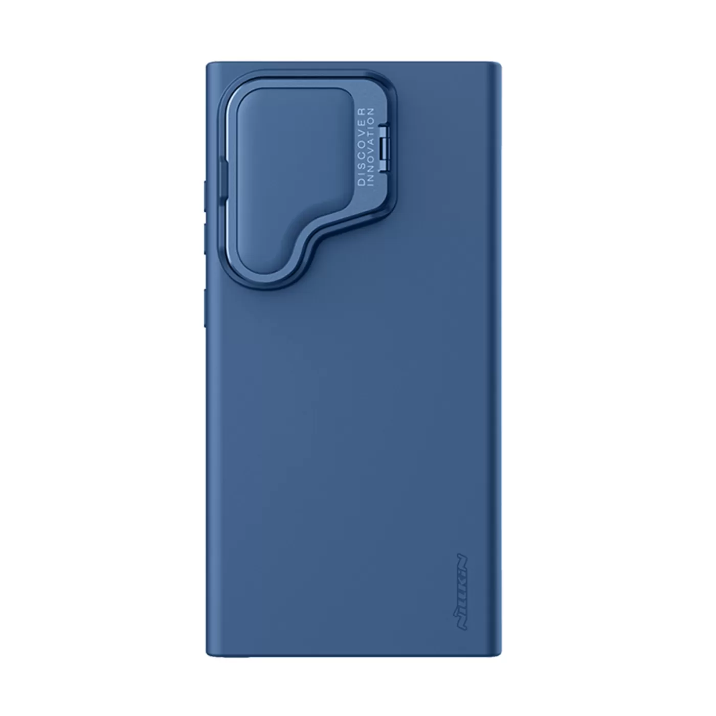 Samsung Galaxy S24 Ultra чехол синий NILLKIN CAMSHIELD SILKY PROP SILICONE