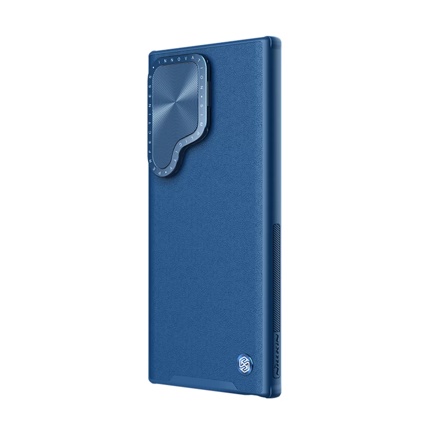 Samsung Galaxy S24 Ultra чехол синий NILLKIN CAMSHIELD PROP LEATHER