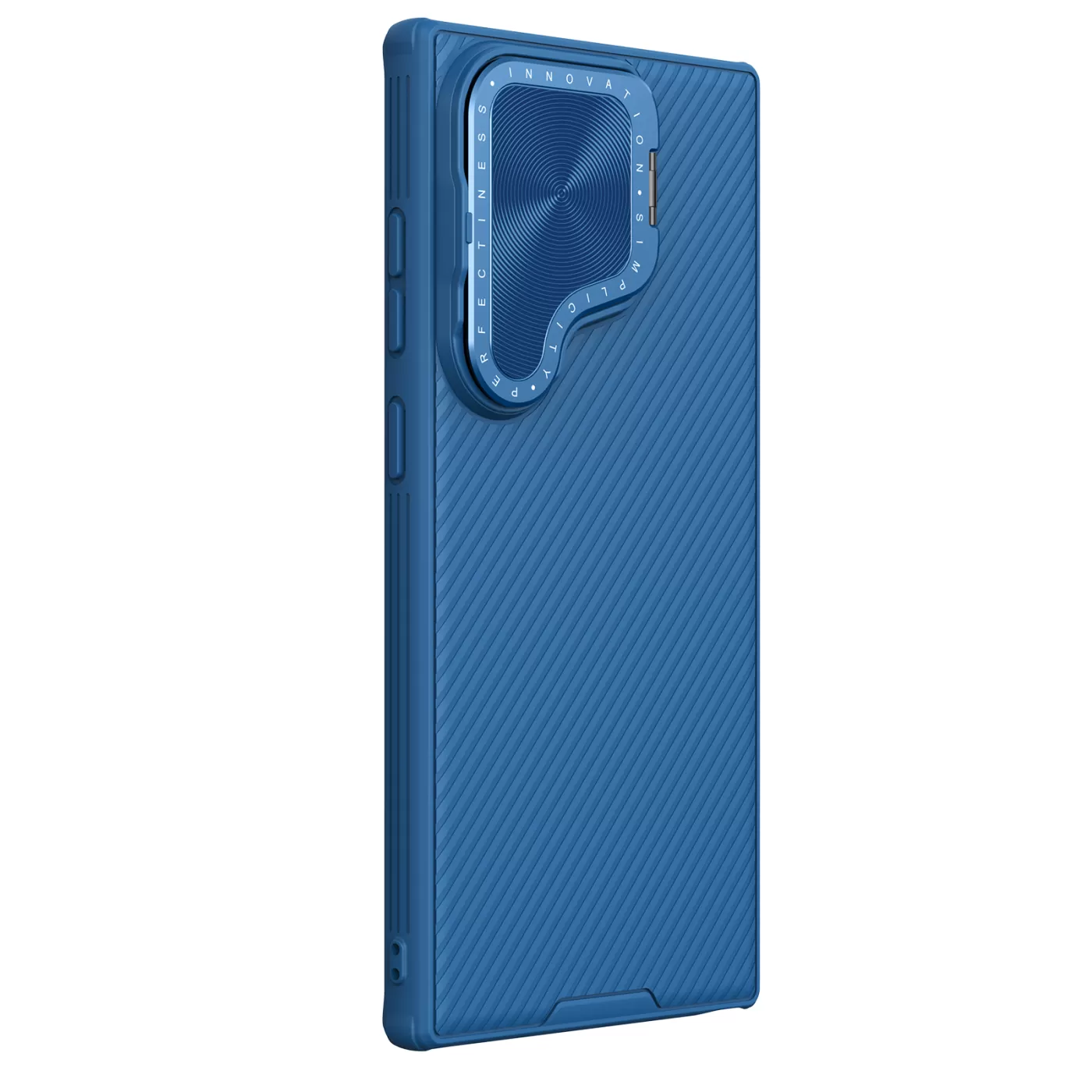 Samsung Galaxy S24 Ultra чехол синий NILLKIN CAMSHIELD PROP