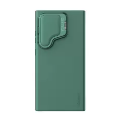 Samsung Galaxy S24 Ultra чехол зеленый NILLKIN CAMSHIELD SILKY PROP SILICONE