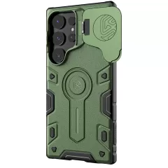 Samsung Galaxy S24 Ultra чехол зеленый NILLKIN CAMSHIELD ARMOR PROP