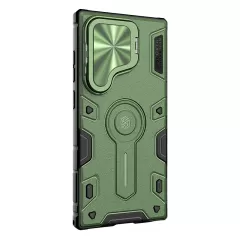 Samsung Galaxy S24 Ultra чехол зеленый NILLKIN CAMSHIELD ARMOR PROP