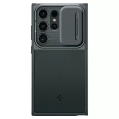 Samsung Galaxy S24 Ultra чехол зеленый SPIGEN OPTIK ARMOR