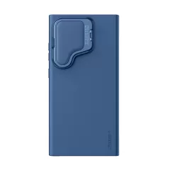 Samsung Galaxy S24 Ultra чехол синий NILLKIN CAMSHIELD SILKY PROP SILICONE