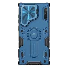 Samsung Galaxy S24 Ultra чехол синий NILLKIN CAMSHIELD ARMOR PROP