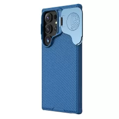 Samsung Galaxy S24 Ultra чехол синий NILLKIN CAMSHIELD PROP