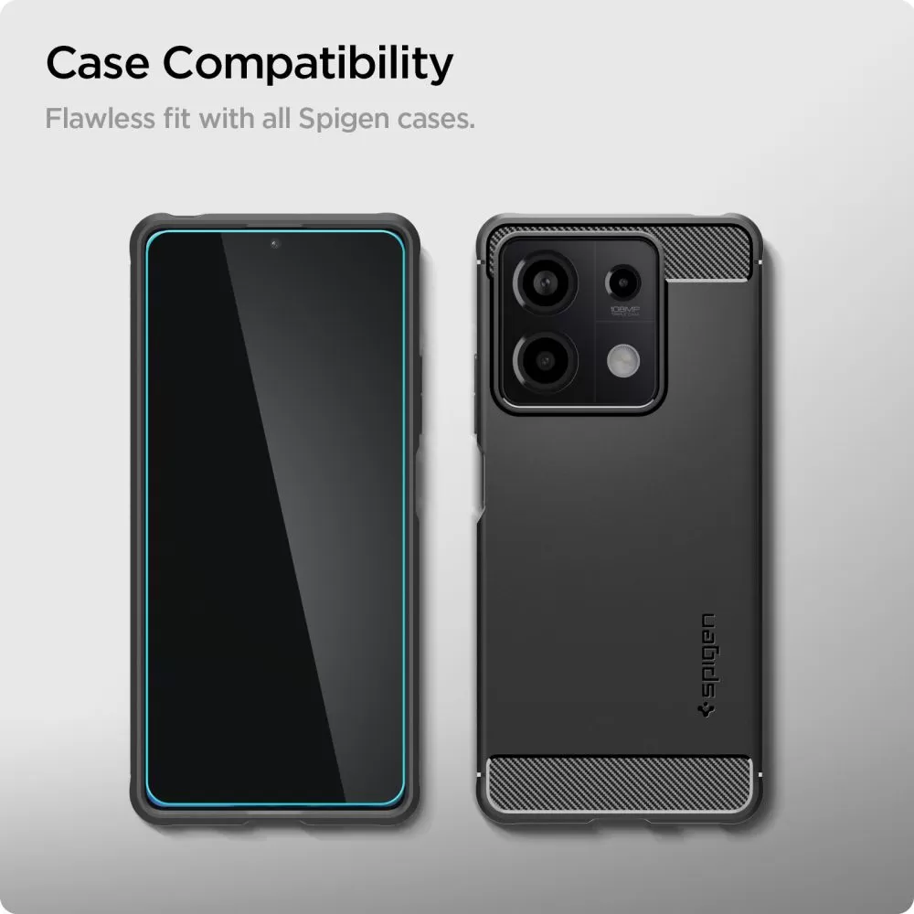Xiaomi RedMi Note 12 apsauginis stiklas  SPIGEN GLAS.TR SLIM 2-PACK 13 5G