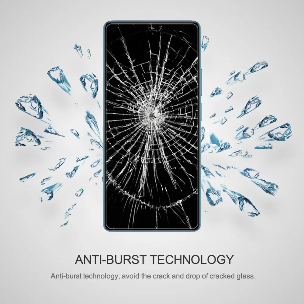 Xiaomi RedMi Note 12 apsauginis stiklas Juoda NILLKIN CP+PRO 13