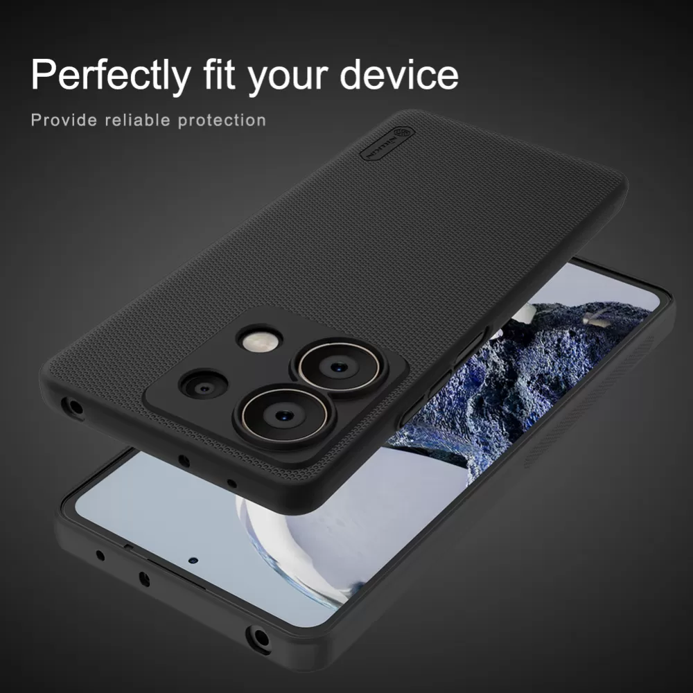 Xiaomi RedMi Note 12 dėklas baltas NILLKIN SUPER FROSTED SHIELD 13