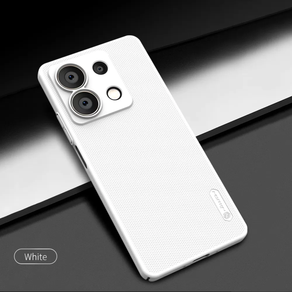Xiaomi RedMi Note 12 dėklas baltas NILLKIN SUPER FROSTED SHIELD 13