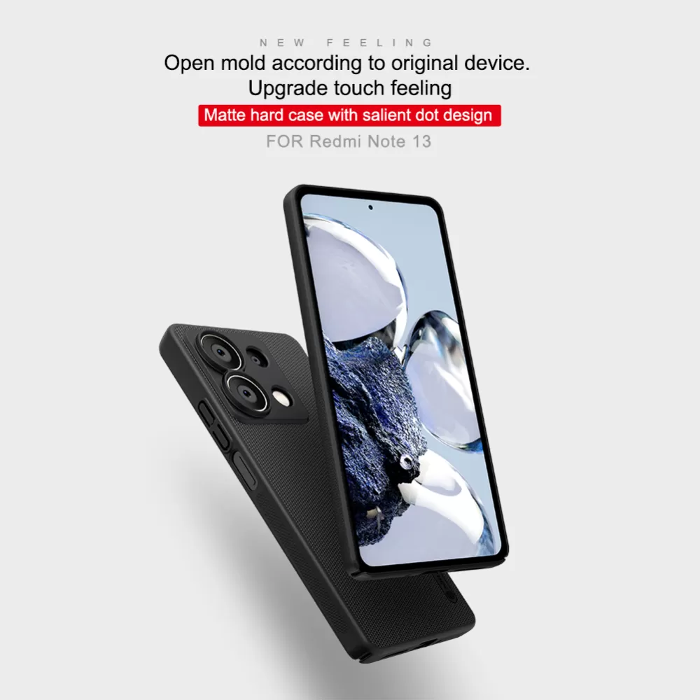 Xiaomi RedMi Note 12 dėklas mėlyna NILLKIN SUPER FROSTED SHIELD 13