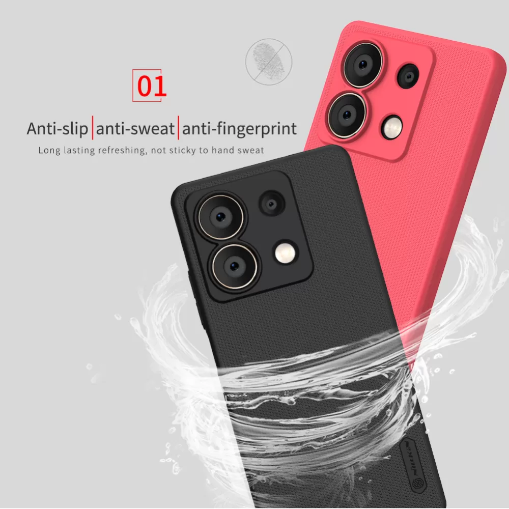 Xiaomi RedMi Note 12 dėklas mėlyna NILLKIN SUPER FROSTED SHIELD 13