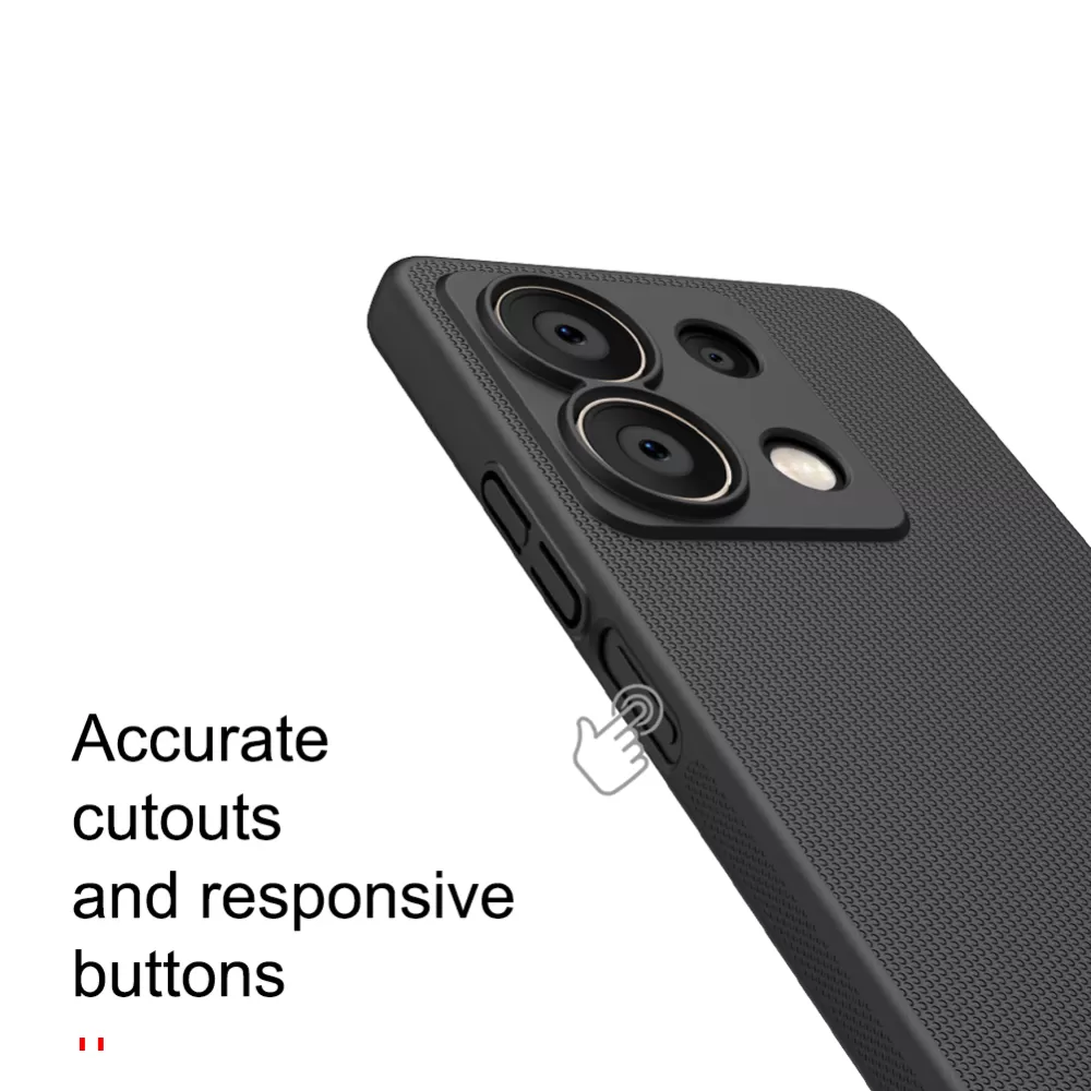 Xiaomi RedMi Note 12 dėklas mėlyna NILLKIN SUPER FROSTED SHIELD 13