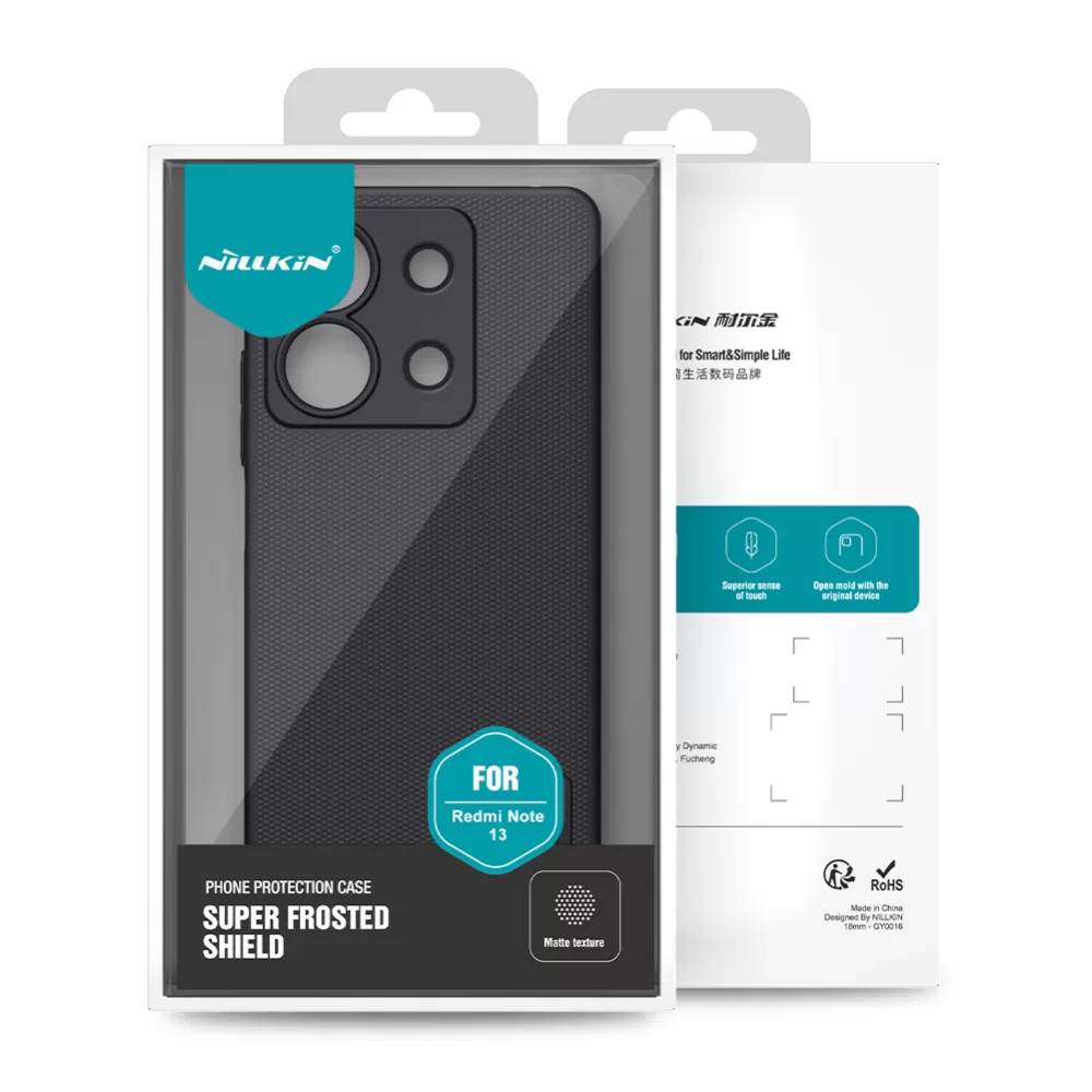 Xiaomi RedMi Note 12 dėklas mėlyna NILLKIN SUPER FROSTED SHIELD 13