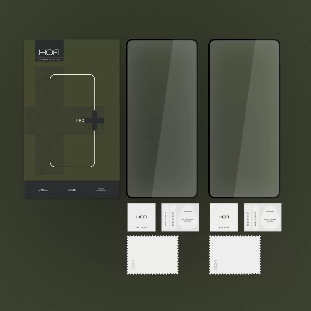 Xiaomi RedMi Note 12 apsauginis stiklas HOFI GLASS PRO+ 2-PACK 13 5G