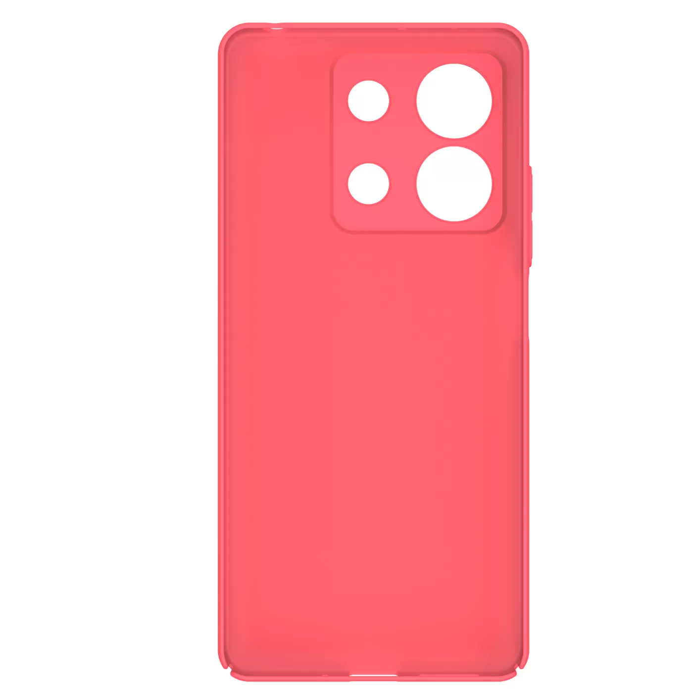 Xiaomi RedMi Note 12 dėklas raudonas NILLKIN SUPER FROSTED SHIELD 13