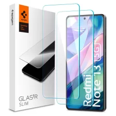 RedMi Note RedMi Note 12 apsauginis stiklas SPIGEN GLAS.TR SLIM 2-PACK Xiaomi RedMi Note 13 5G