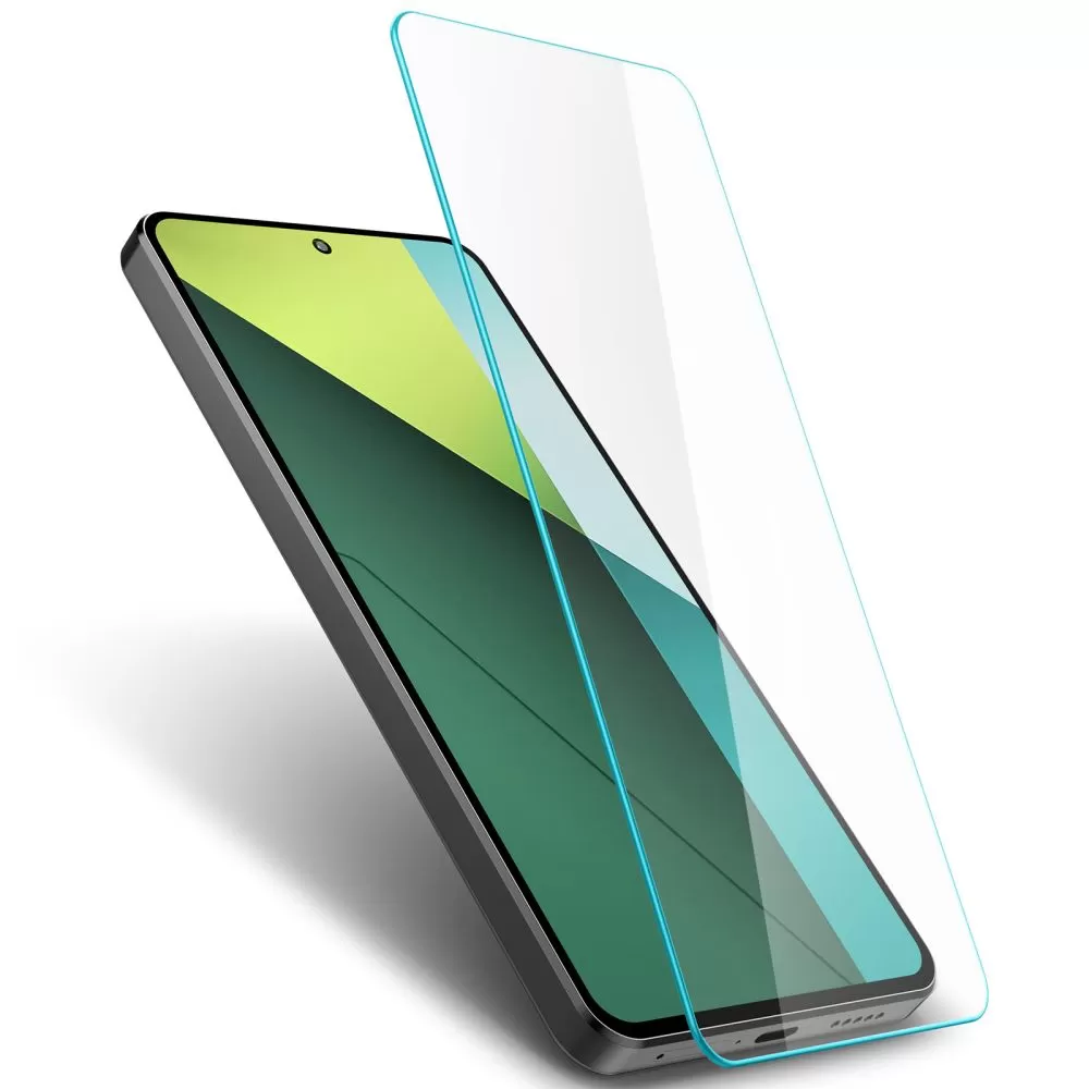 Xiaomi RedMi Note 13 Pro 5G skärmskydd SPIGEN GLAS.TR SLIM 2-PACK