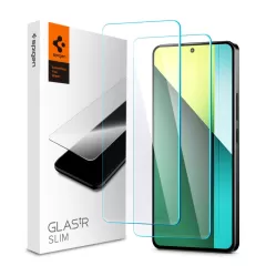 RedMi Note RedMi Note 13 Pro 5G apsauginis stiklas SPIGEN GLAS.TR SLIM 2-PACK Xiaomi RedMi Note 13 Pro 5G