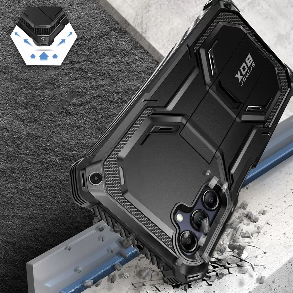 Samsung Galaxy A15 case black SUPCASE IBLSN ARMORBOX 4G / 5G