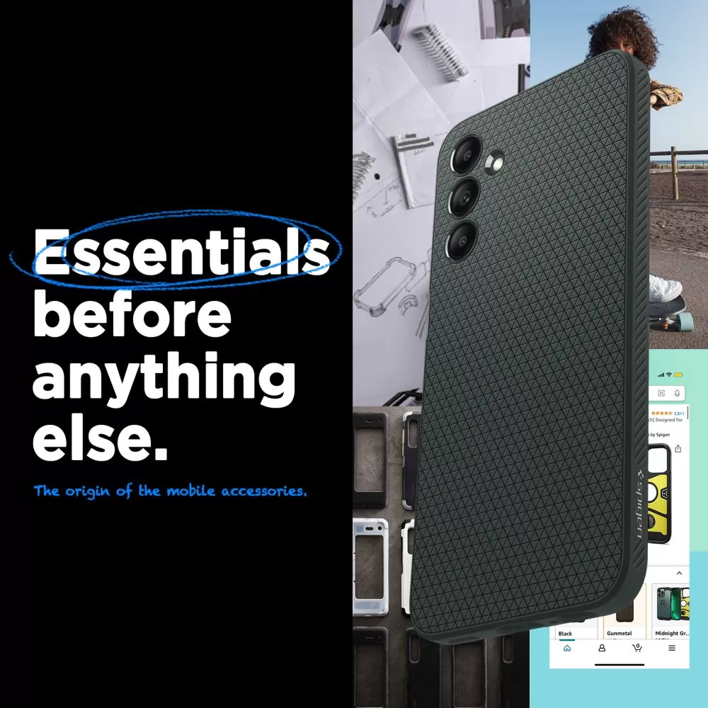 Samsung Galaxy A15 ümbris roheline SPIGEN LIQUID AIR