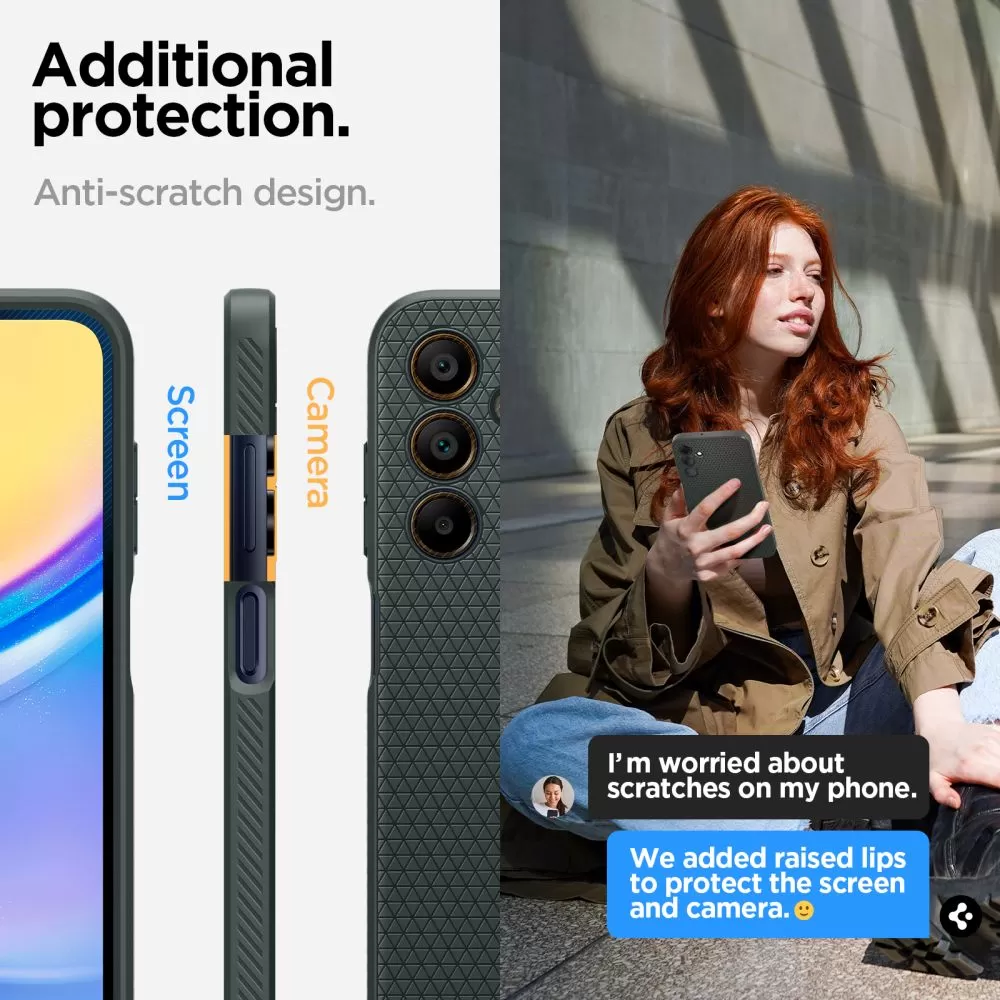 Samsung Galaxy A15 ümbris roheline SPIGEN LIQUID AIR