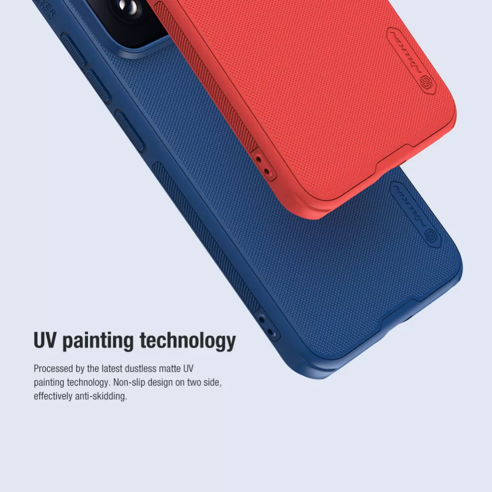 Xiaomi 14 dėklas raudonas NILLKIN SUPER FROSTED SHIELD PRO